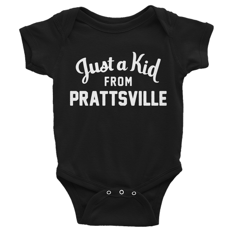 Prattsville Onesie | Just a Kid from Prattsville