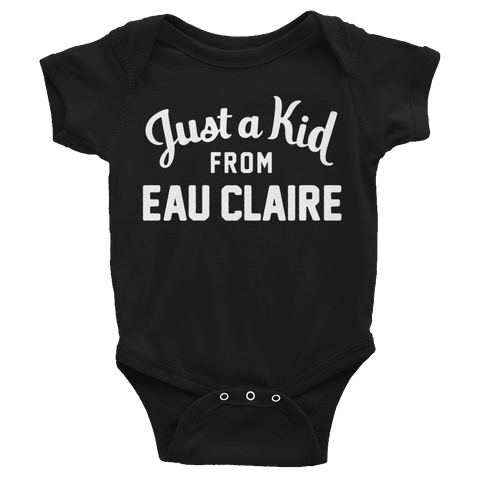Eau Claire Onesie | Just a Kid from Eau Claire