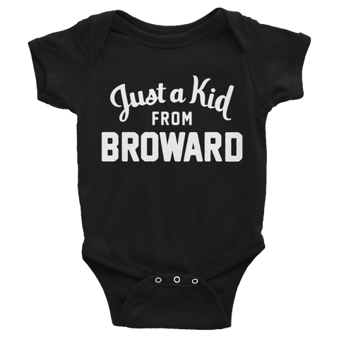 Broward Onesie | Just a Kid from Broward