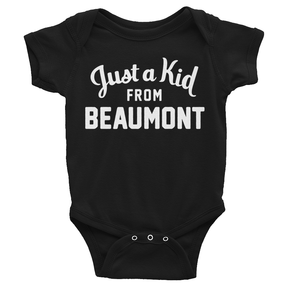 Beaumont Onesie | Just a Kid from Beaumont