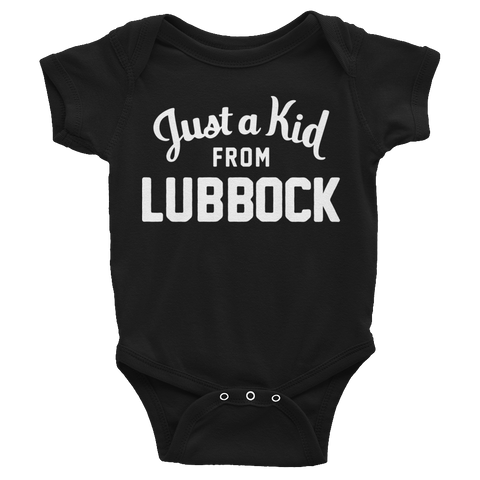 Lubbock Onesie | Just a Kid from Lubbock