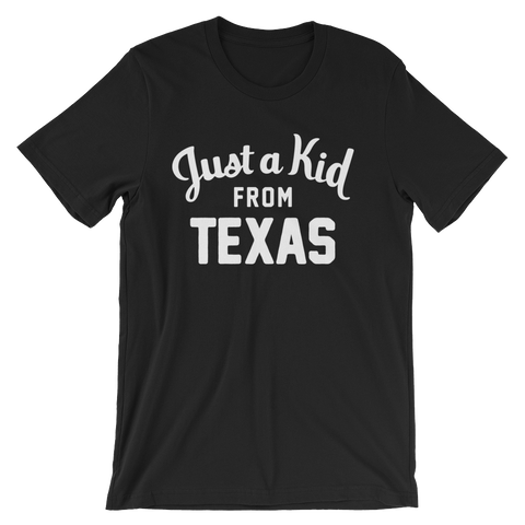 Texas T-Shirt | Just a Kid from Texas