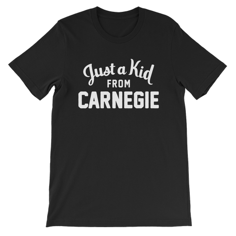 Carnegie T-Shirt | Just a Kid from Carnegie