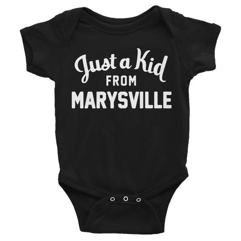 Marysville Onesie | Just a Kid from Marysville