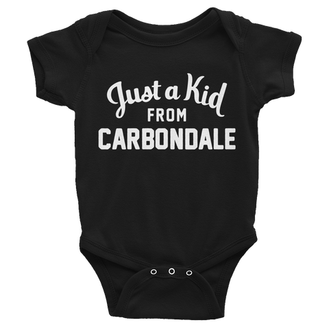 Carbondale Onesie | Just a Kid from Carbondale