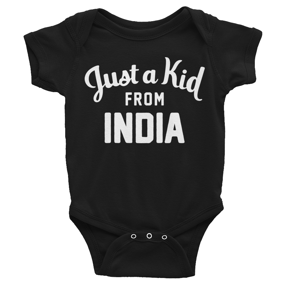India Onesie | Just a Kid from India