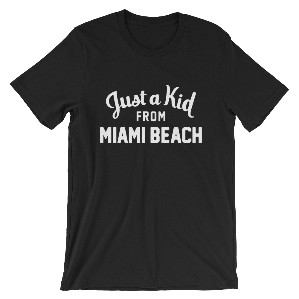 Miami Beach T-Shirt | Just a Kid from Miami Beach