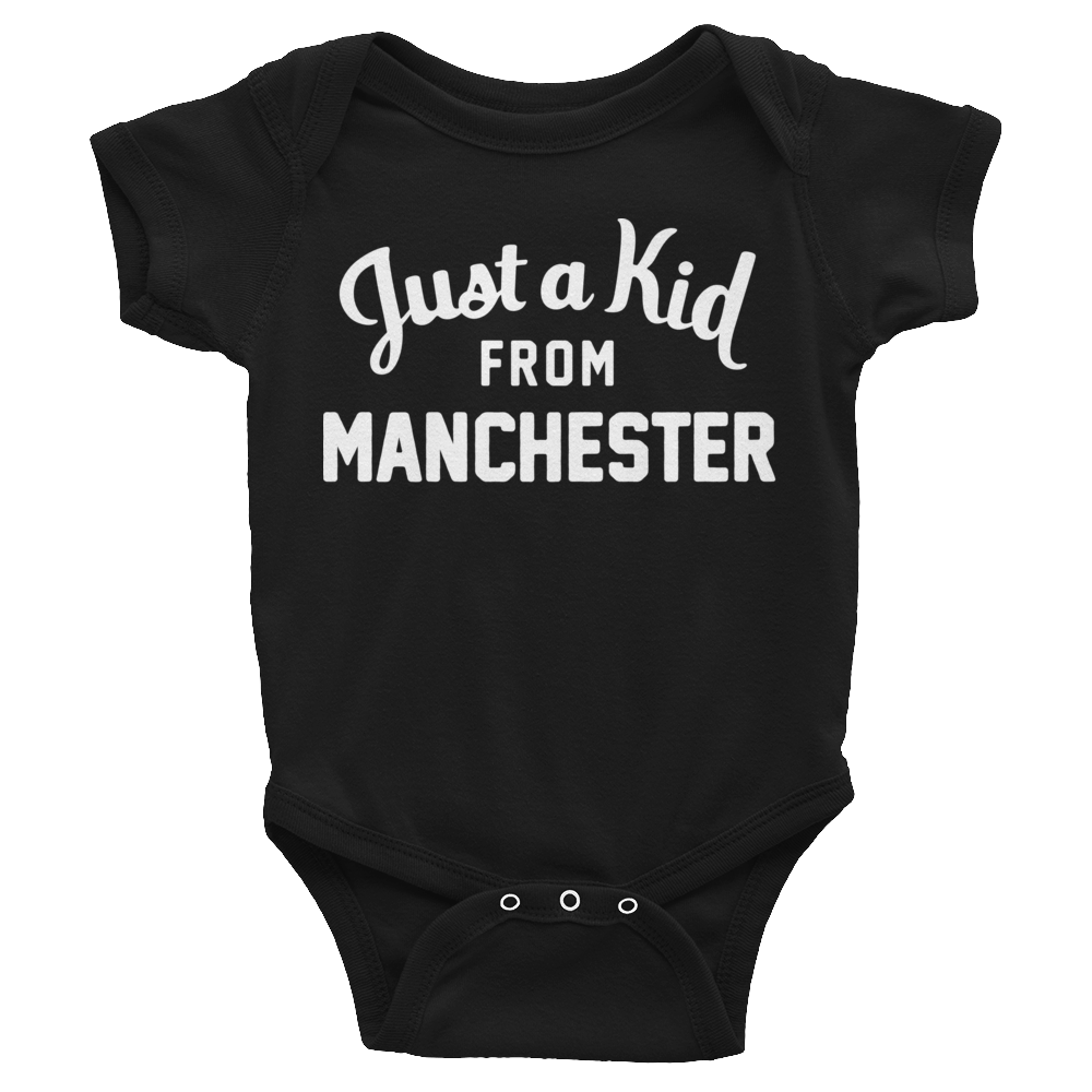 Manchester Onesie | Just a Kid from Manchester