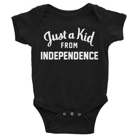 Independence Onesie | Just a Kid from Independence