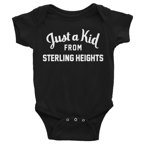 Sterling Heights Onesie | Just a Kid from Sterling Heights