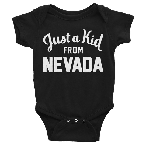 Nevada Onesie | Just a Kid from Nevada