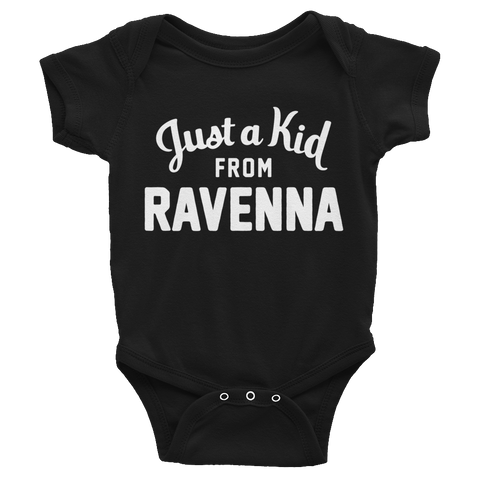 Ravenna Onesie | Just a Kid from Ravenna