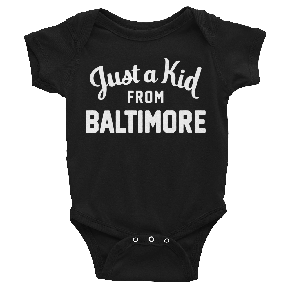 Baltimore Onesie | Just a Kid from Baltimore