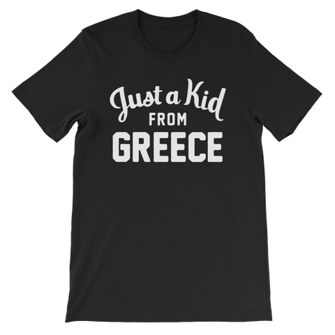 Greece T-Shirt | Just a Kid from Greece