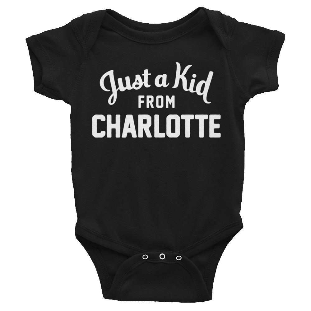Charlotte Onesie | Just a Kid from Charlotte