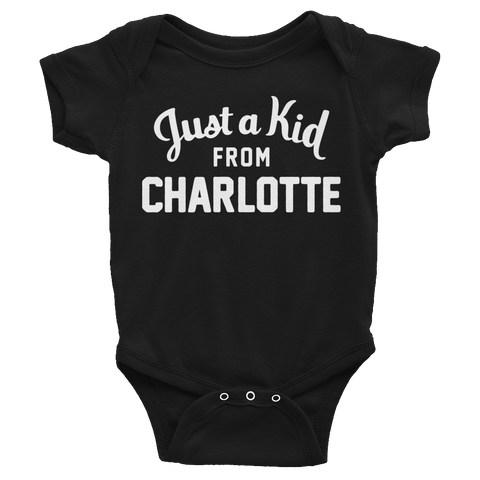 Charlotte Onesie | Just a Kid from Charlotte
