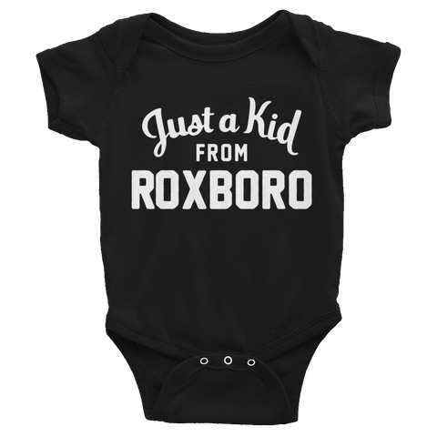 Roxboro Onesie | Just a Kid from Roxboro