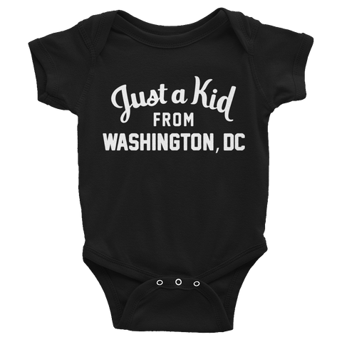 Washington, DC Onesie | Just a Kid from Washington, DC