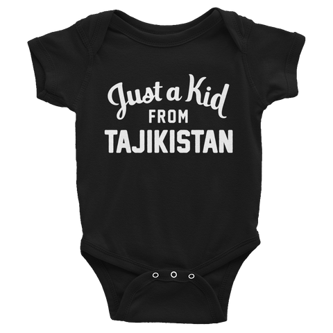 Tajikistan Onesie | Just a Kid from Tajikistan