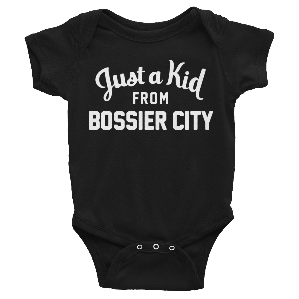 Bossier City Onesie | Just a Kid from Bossier City
