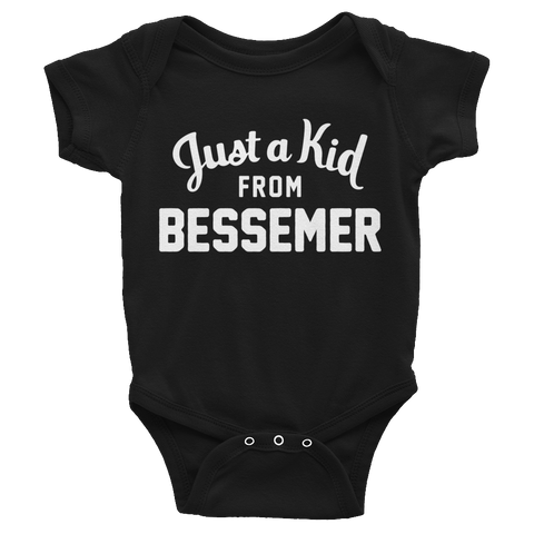 Bessemer Onesie | Just a Kid from Bessemer